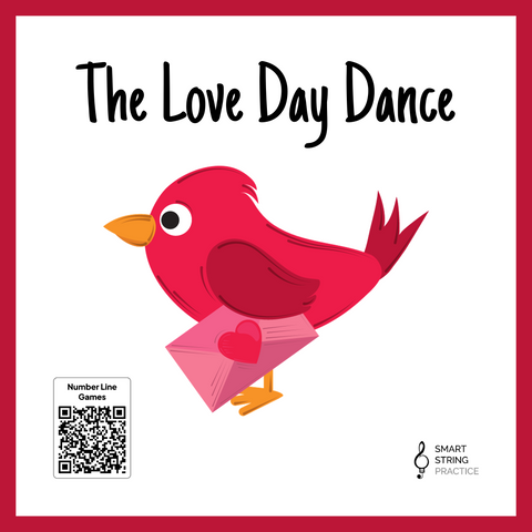 The Love Day Dance - Number Line Game