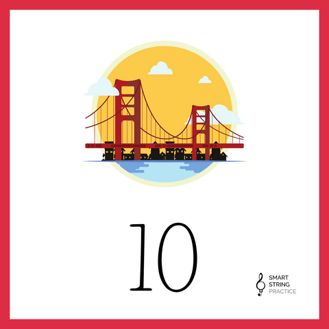 The San Fran Walk - Number Line Game