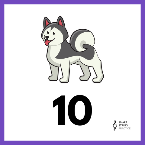 The Husky Howl - Number Line Game
