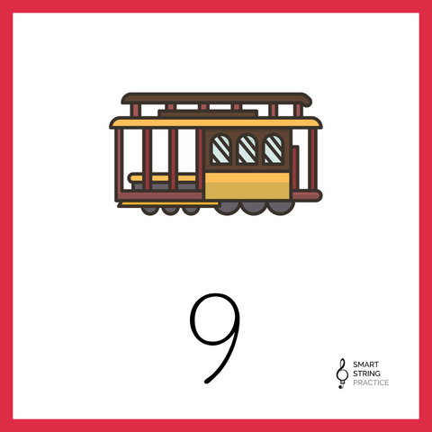 The San Fran Walk - Number Line Game