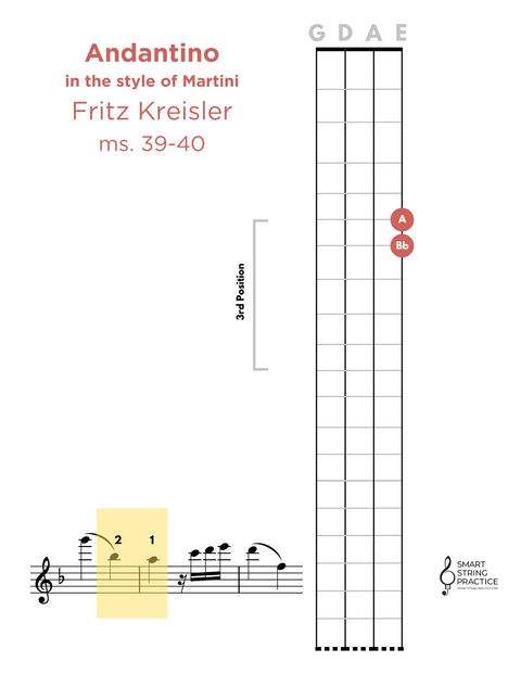 Andantino in the Style of Martini by Fritz Kreisler