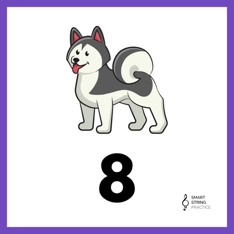 The Husky Howl - Number Line Game
