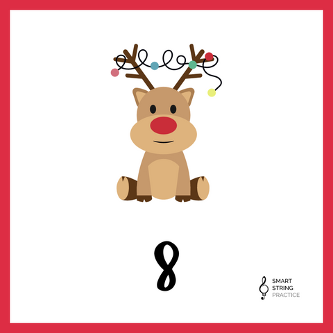 The Christmas Jingle - Number Line Game