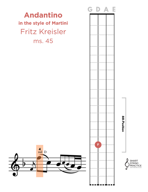 Andantino in the Style of Martini by Fritz Kreisler