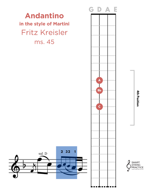 Andantino in the Style of Martini by Fritz Kreisler