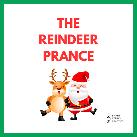 The Reindeer Prance - Number Line Game