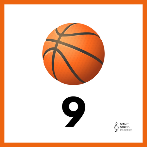 The Basketball Dribble - Number Line Game