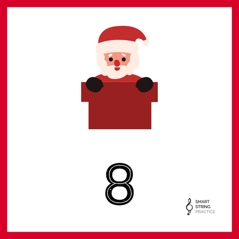 The Santa Jingle - Number Line Game